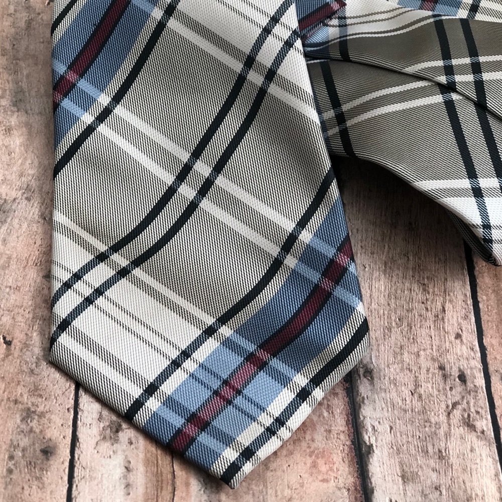 Brand Q Plaid Tie